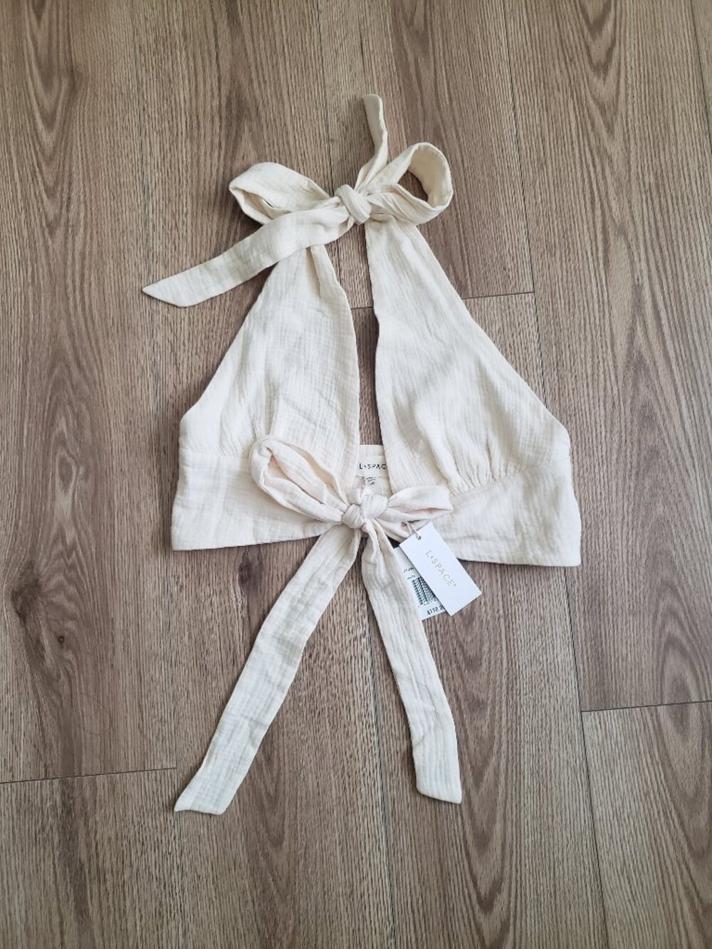 L*Space Women's Santos Cream Crop-top